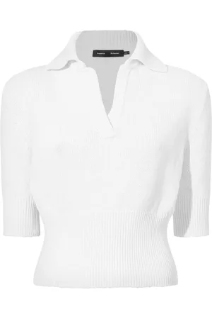 Proenza Schouler Playera tipo polo Reeve