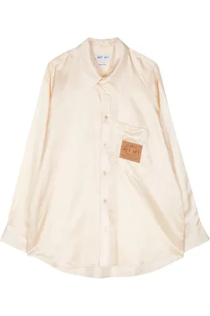 ACT N°1 Camisa con aplique del logo