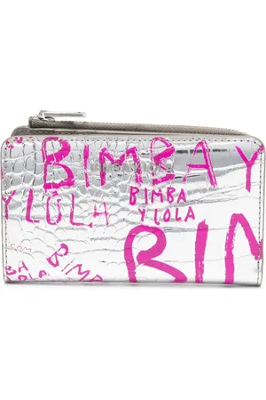 Bimba y Lola Cartera con efecto de piel de cocodrilo