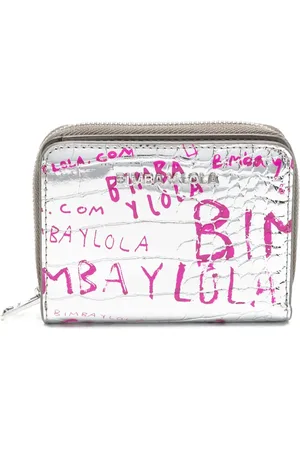 Bimba y Lola Cartera con efecto de piel de cocodrilo