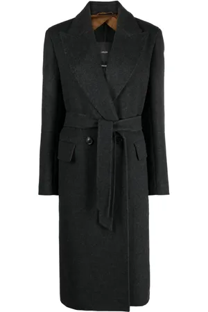 Max Mara Abrigo de cachemira con doble botonadura