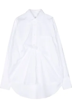 Marina Yee Camisa fruncida