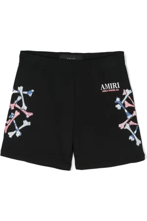 AMIRI Bermudas con estampado de hueso