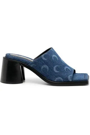 Marine Serre Mules de mezclilla MS