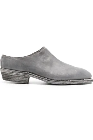GUIDI Mules texturizados