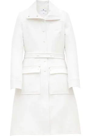 Courrèges Gabardina con cinturón