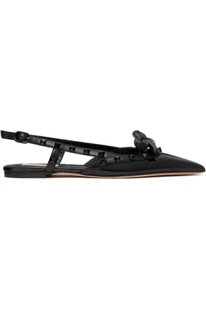 VALENTINO GARAVANI Flats Rockstud Bow
