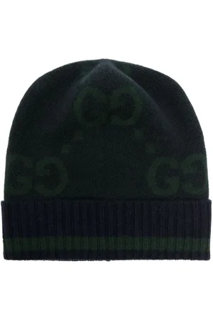 Gucci Gorro tejido con motivo GG