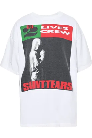 SAINT MXXXXXX Playera con estampado gráfico