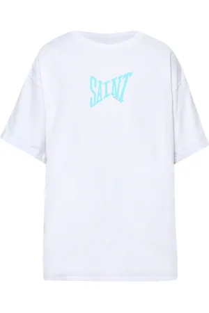 SAINT MXXXXXX Playera con logo estampado