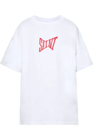 SAINT MXXXXXX Playera con logo estampado