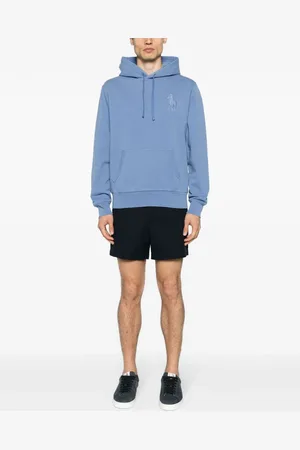 Ralph Lauren Hoodie con cordones y logo bordado