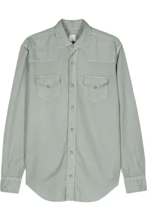ELEVENTY Camisa popelina manga larga