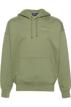 Ralph Lauren Hoodie con logo estampado y cordones