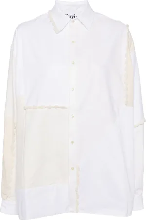 Cavia Camisa con ribete de crochet