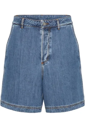 VALENTINO GARAVANI Shorts de mezclilla con detalle VGold