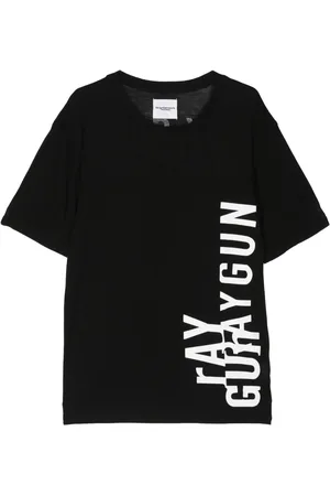 Takahiromiyashita The Soloist Playera con estampado de letra gráfica