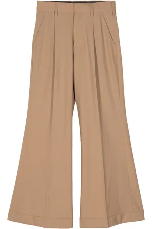 Kolor Pantalones acampanados con tiro alto