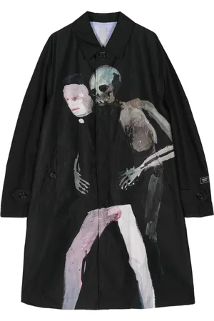 UNDERCOVER Parka con estampado gráfico