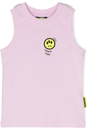BARROW Top con motivo Smiley Face