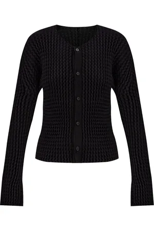 Issey Miyake Cárdigan plisado