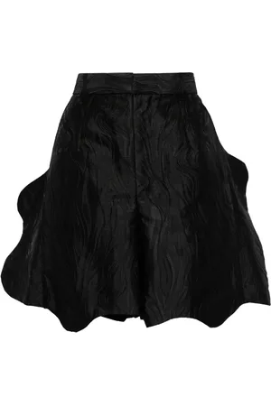 TOGA PULLA Shorts con ondas en jacquard