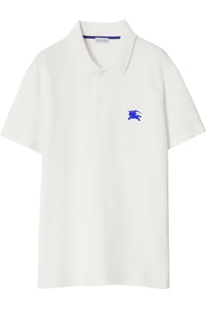 Burberry Playera tipo polo con motivo EKD bordado