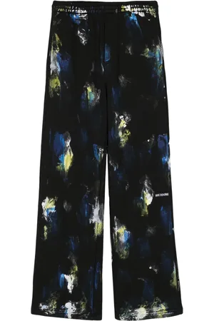 We11 Done Pants con estampado Painted