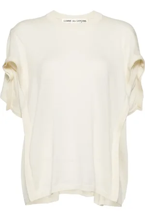 Comme des Garçons Top tejido a capas