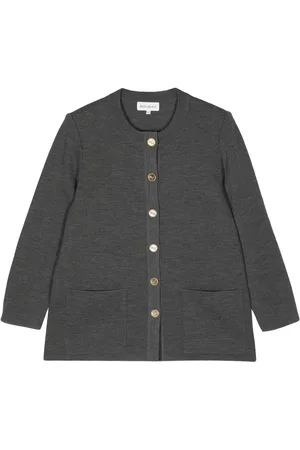 Saint Laurent Cárdigan con cuello redondo