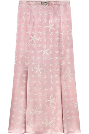 VERSACE Falda midi Stella Marina