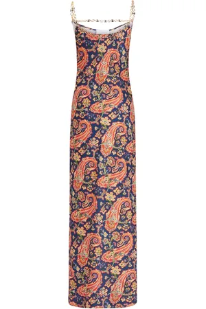 Paco rabanne Paisley Nuisette Maxi Dress
