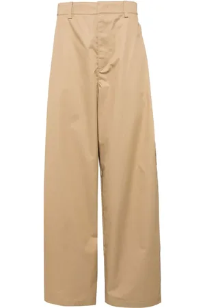 SYSTEM Pantalones cargo con diseño ancho
