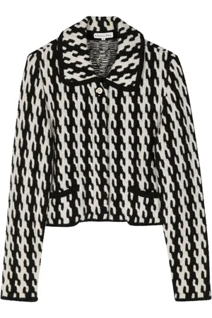 Dior Chamarra con motivo pied de poule