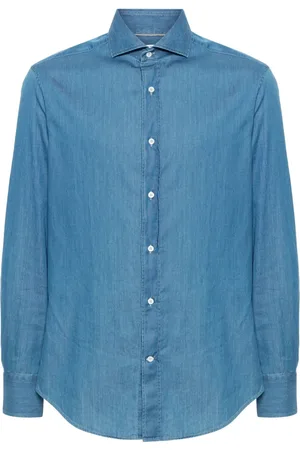 Brunello Cucinelli Camisa manga larga