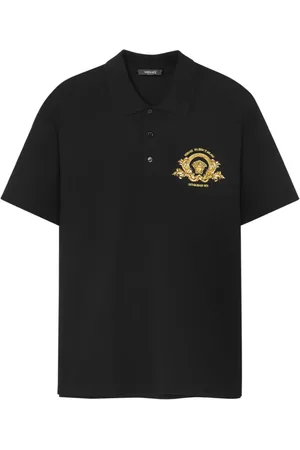 VERSACE Playera tipo polo Coupe Blason