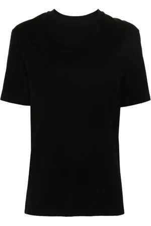 Jil Sander Playera con logo estampado
