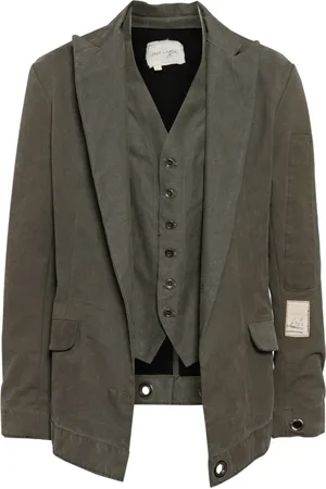GREG LAUREN Chamarra con mangas largas