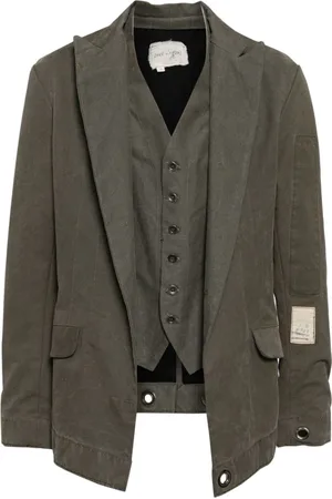 GREG LAUREN Chamarra con mangas largas