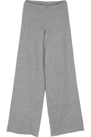 Baserange Pantalones de cachemira anchos