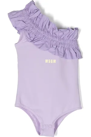 Msgm Traje de baño con volantes