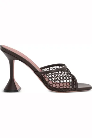 Amina Muaddi Mules Lupita con tacón de 95mm