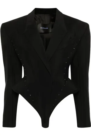 MUGLER Chamarra de body Hook & Eye