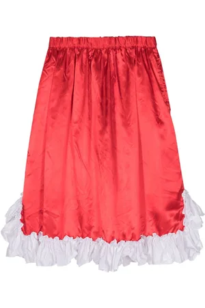 Comme des Garçons Falda con ribete de volantes
