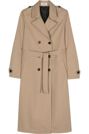 Zadig & Voltaire Gabardina larga Mandy