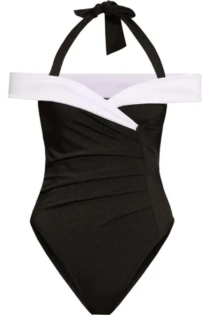Balmain Traje de baño con cuello halter