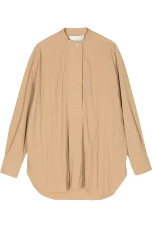 STUDIO NICHOLSON Blusa con cuello mao