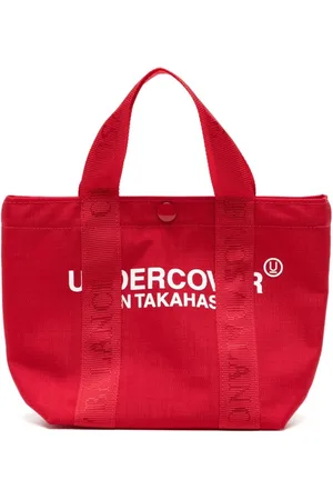 UNDERCOVER Tote con logo estampado