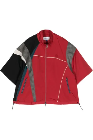 Ader Error Chamarra con diseño color block