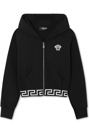 VERSACE Hoodie con bordado Medusa